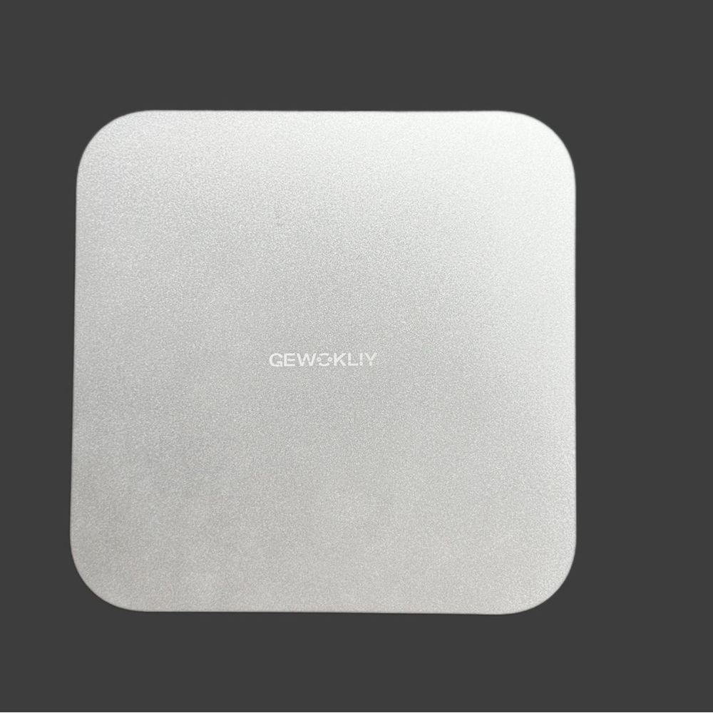 White Wireless Access Point with Minimalist Design